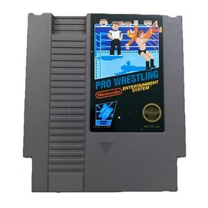 Pro Wrestling Nintendo NES - 3 Screw - Authentic
